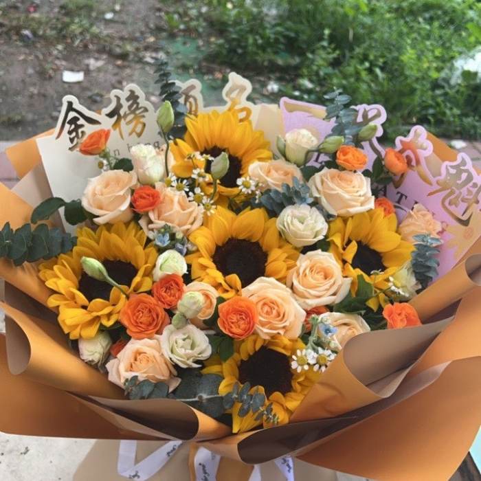 丽江送高考生什么花
